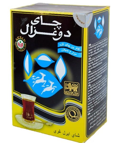 چای ارل گری دوغزال 500 گرمی