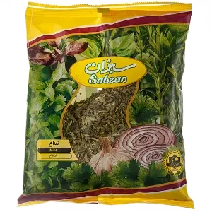 سبزی نعناع خشک سبزان - 100 گرم